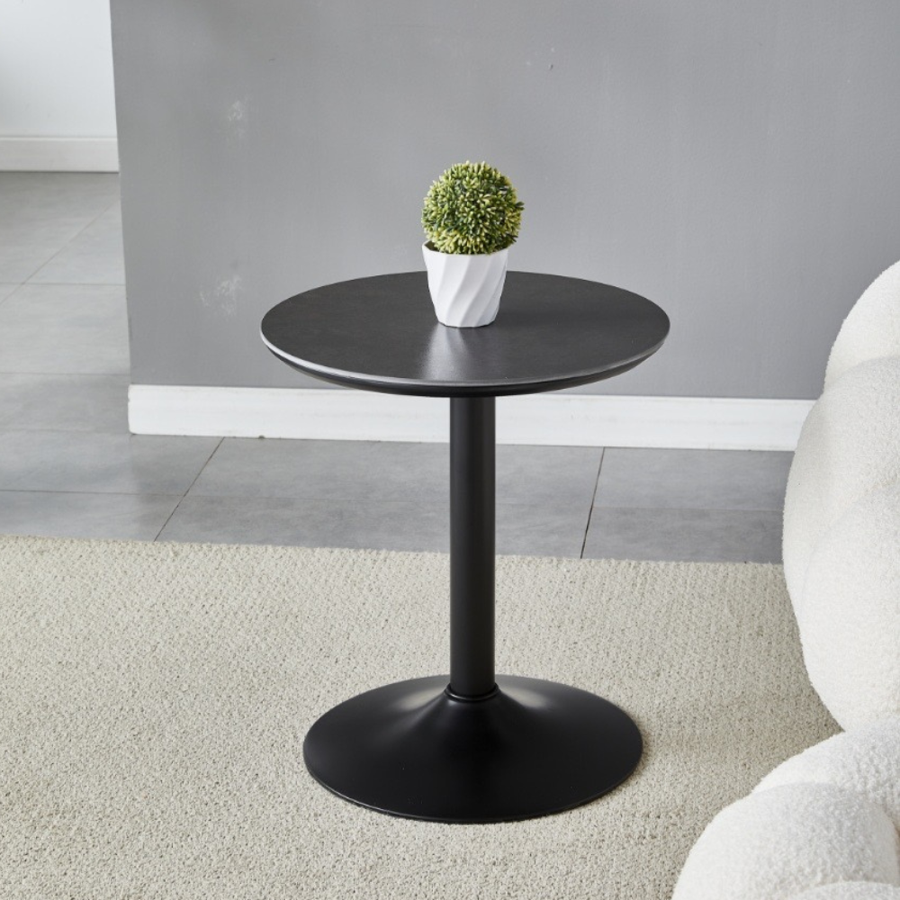 Gueridon Goya noir céramique noir