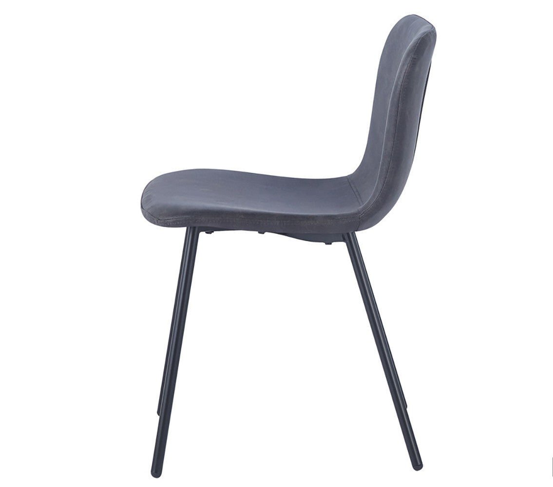 Chaise Susan Gris foncé