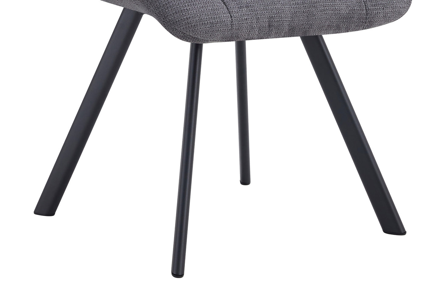 Chaise Lizzy Tissu Ote Share 456 Gris foncé