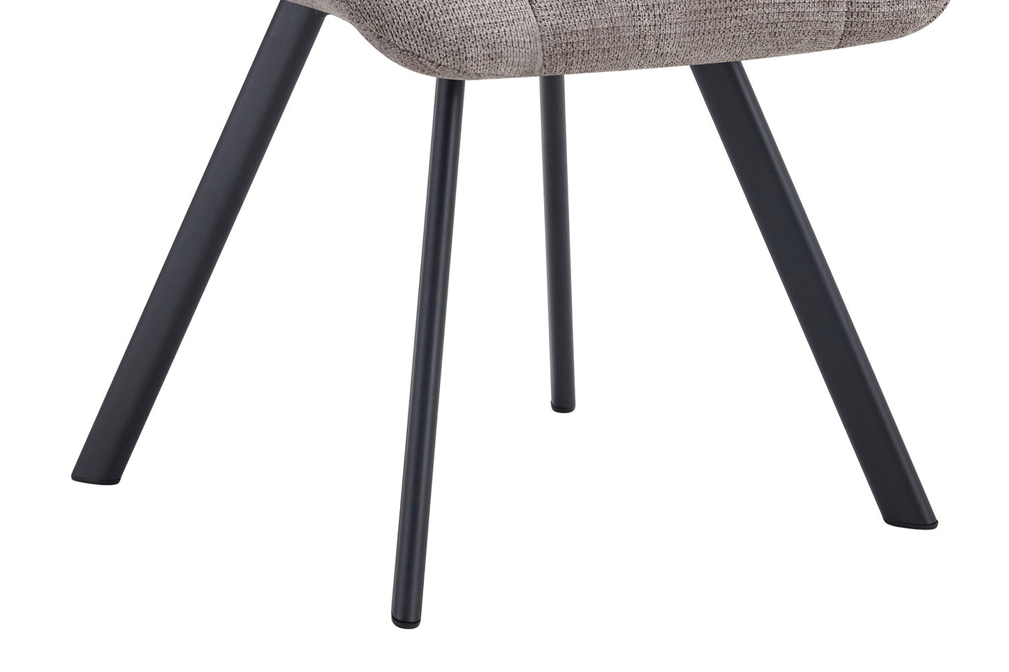 Chaise Lizzy Tissu Ote Share 160 Gris clair