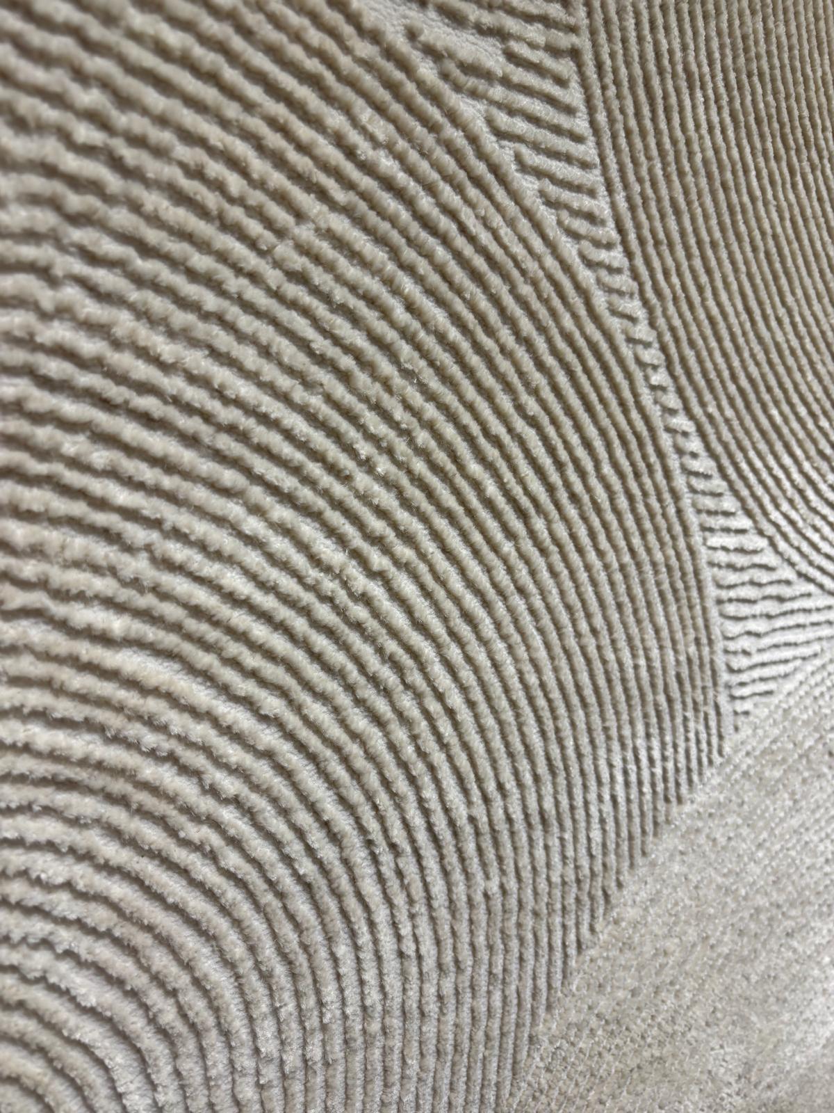 Tapis Signo crème Merinos 1904 – poils courts lavable