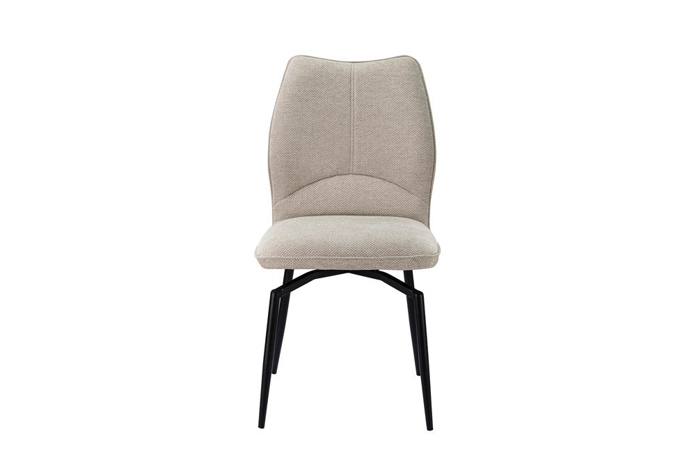 Chaise Strad – Pied Pivotant brun foncé | ARBA Home