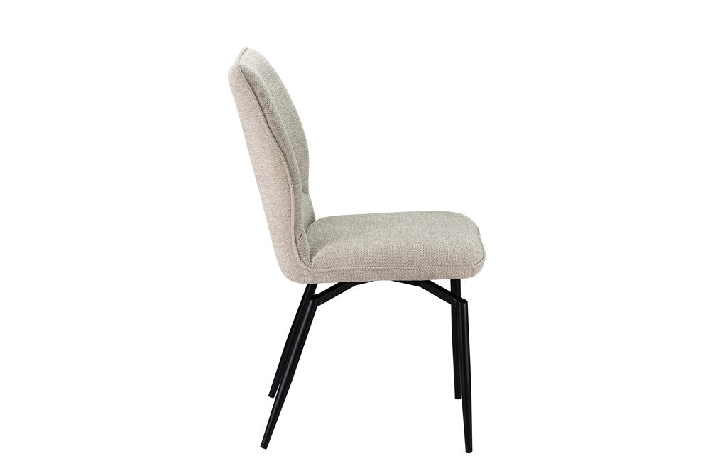 Chaise Strad – Pied Pivotant brun foncé | ARBA Home