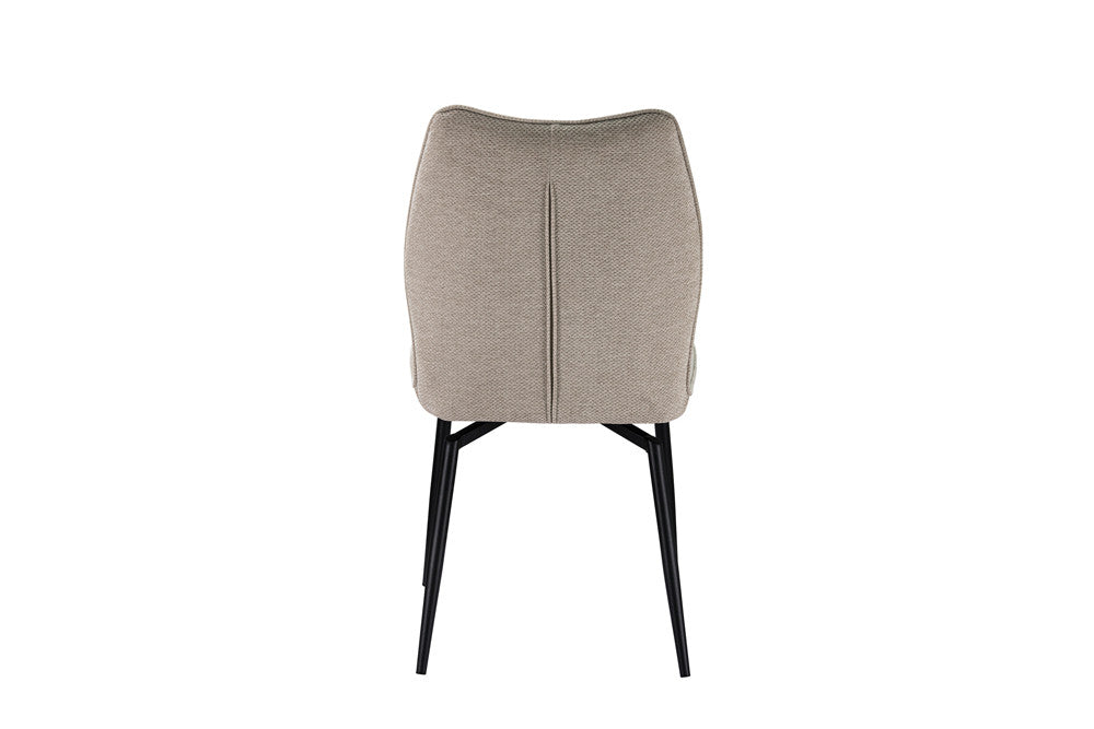 Chaise Strad – Pied Pivotant brun foncé | ARBA Home