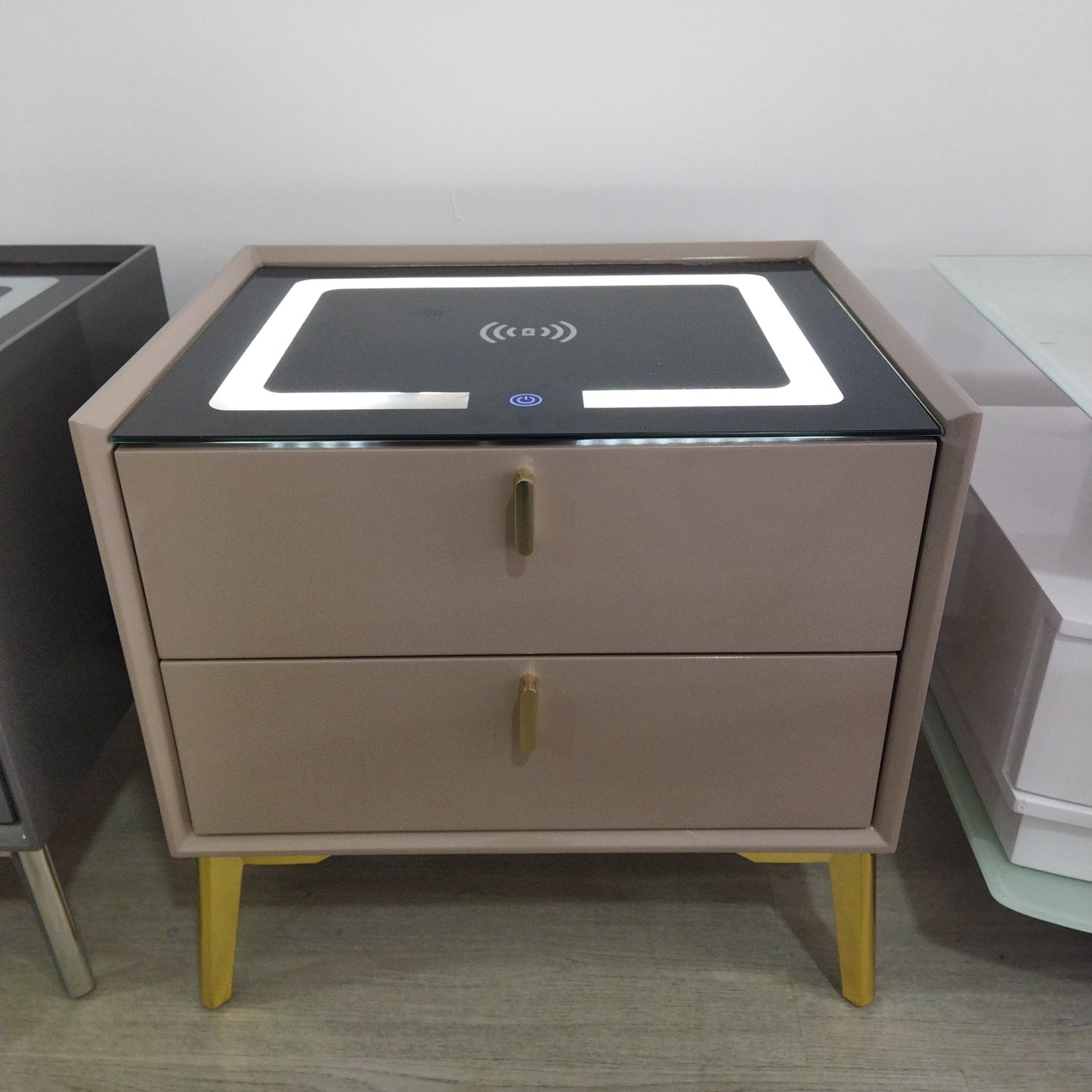 Chevet LED Chargeur Induction