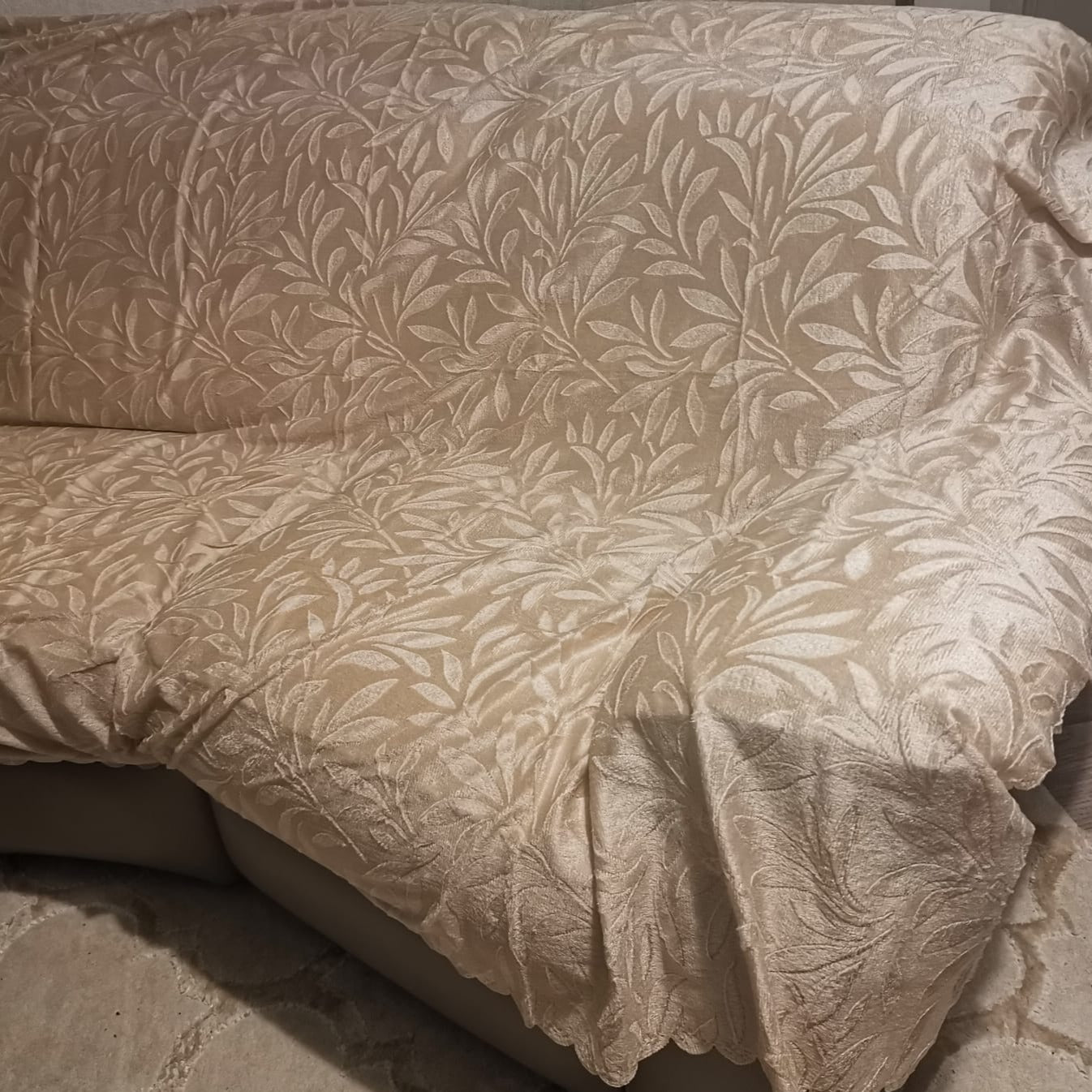 Jetée de canapé anti dérapant