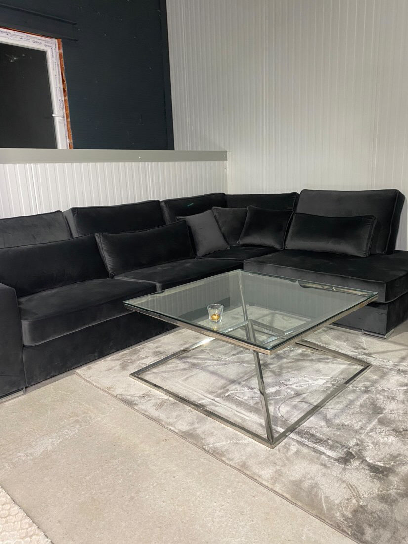 Table basse Opéra Argent