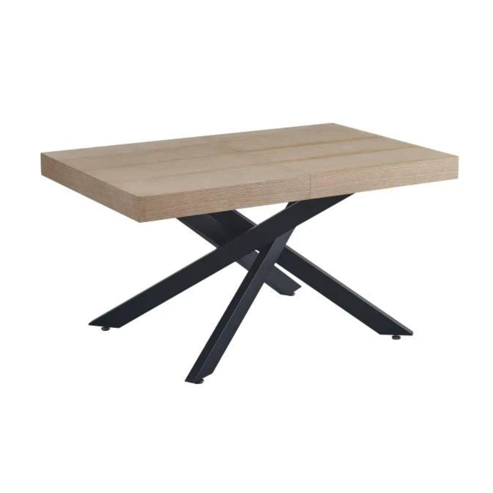 Table à Manger en Chêne Extensible Balni