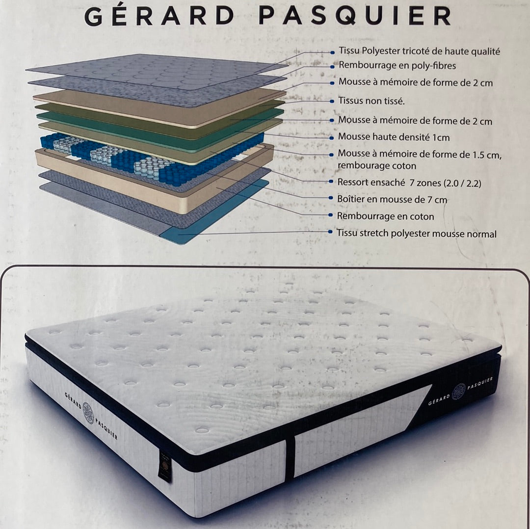 Matelas Roma ressort ensaché et mémoire de forme