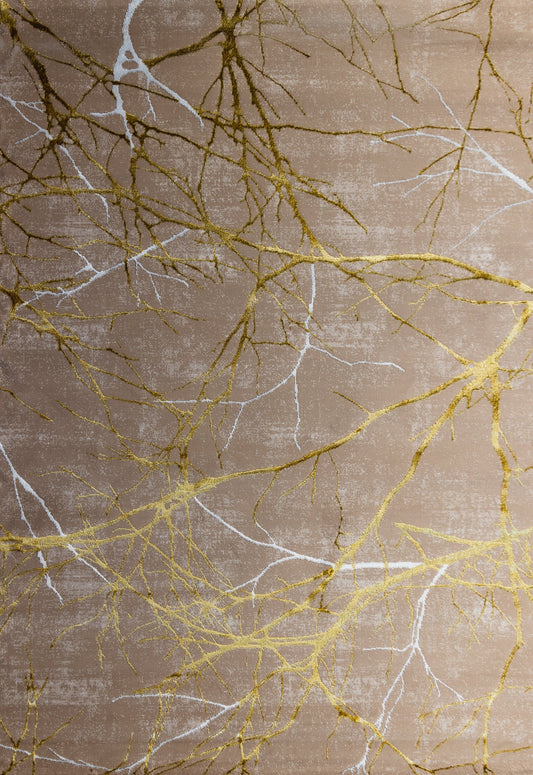 Tapis beige or Création 55