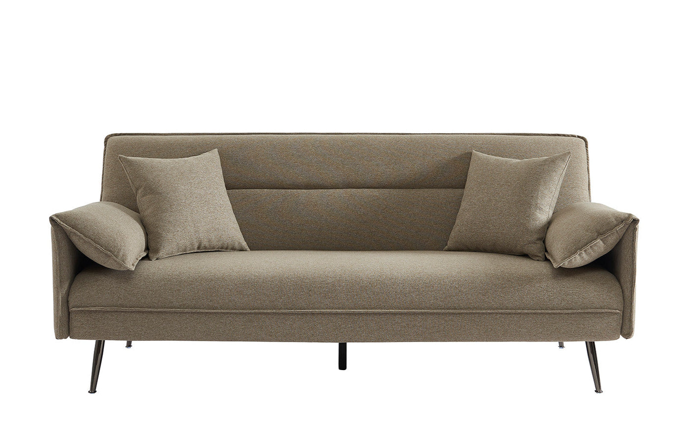 Canapé-Lit Uppsala Tissu Beige clic-clac