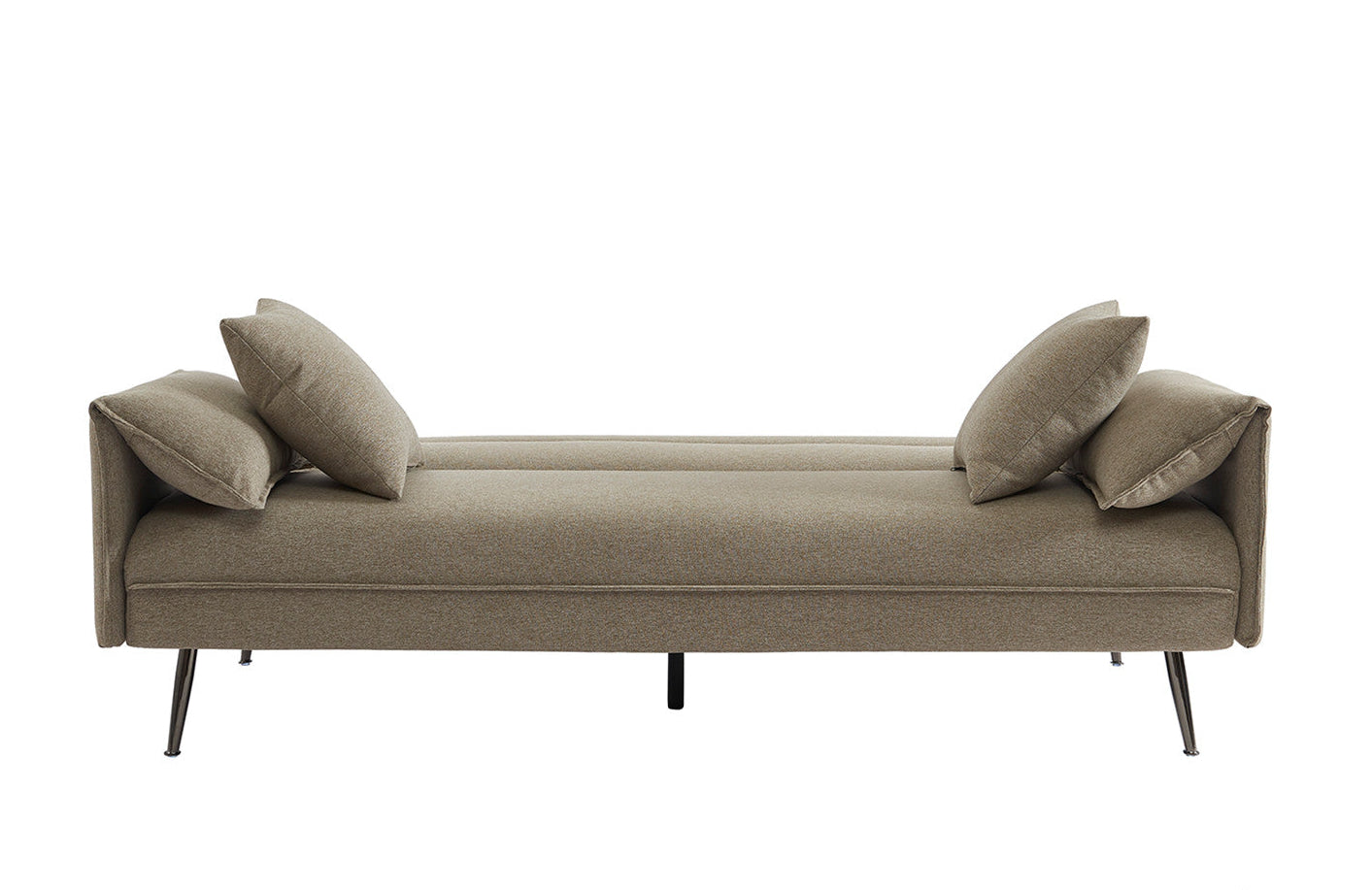 Canapé-Lit Uppsala Tissu Beige clic-clac