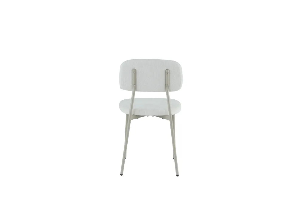 Chaise Azra Pied métal Assise Tissu Heritage