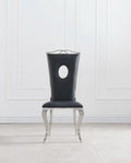 Chaise Royal Simili Noir noir