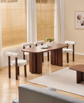 Table à Manger Trinity Noyer en Céramique 180x90 cm – Table Design