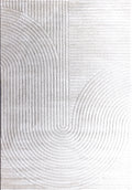 Tapis blanc crème Elio 51