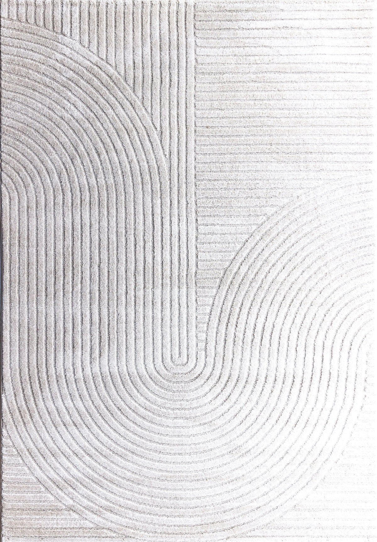 Tapis blanc crème Elio 51