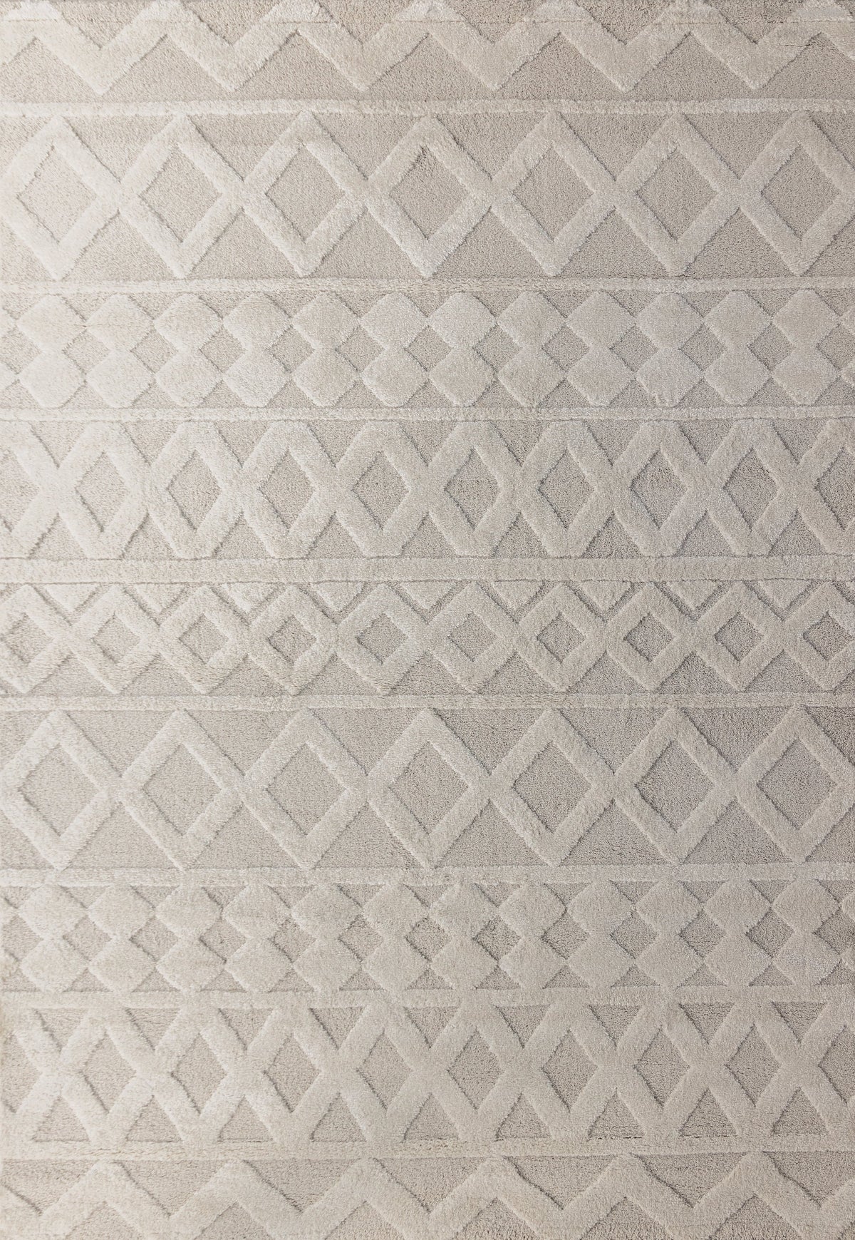 Tapis Blanc Crème Elio 54