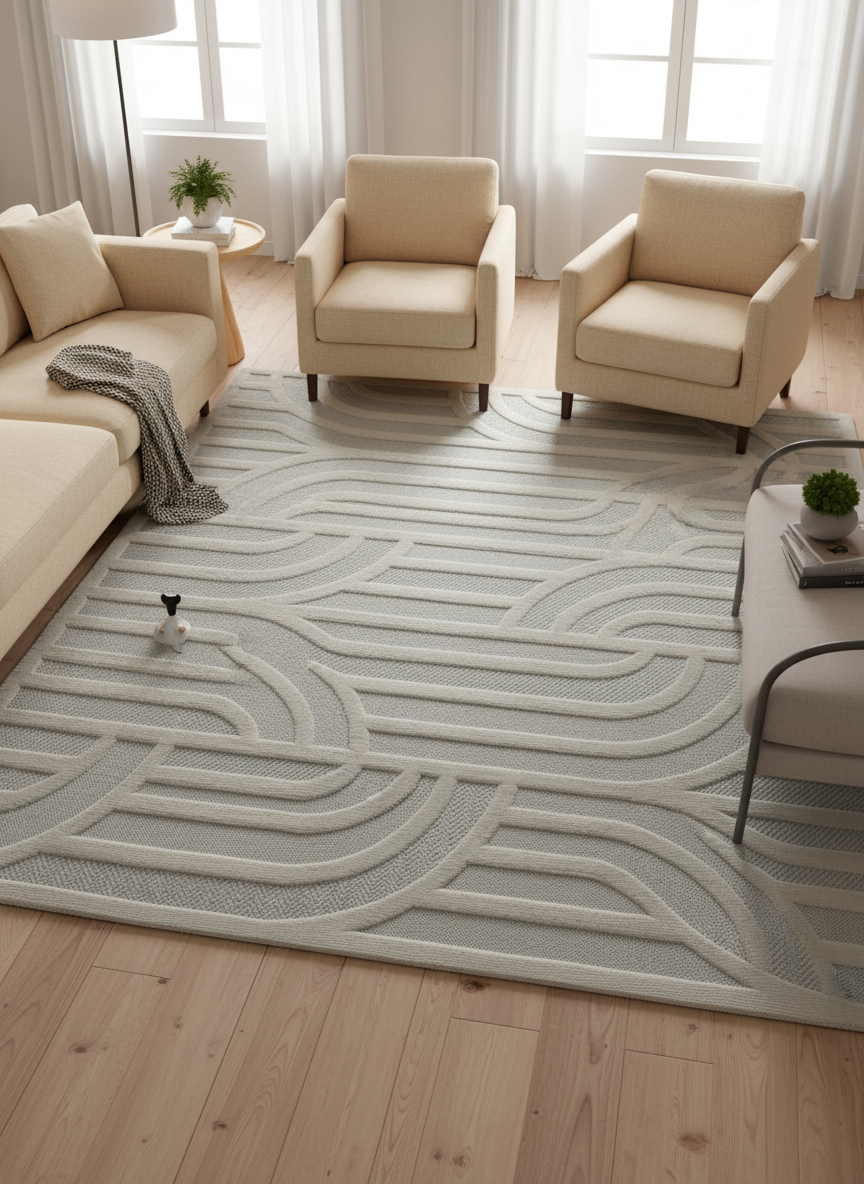 Tapis La palma 54246 60 crème
