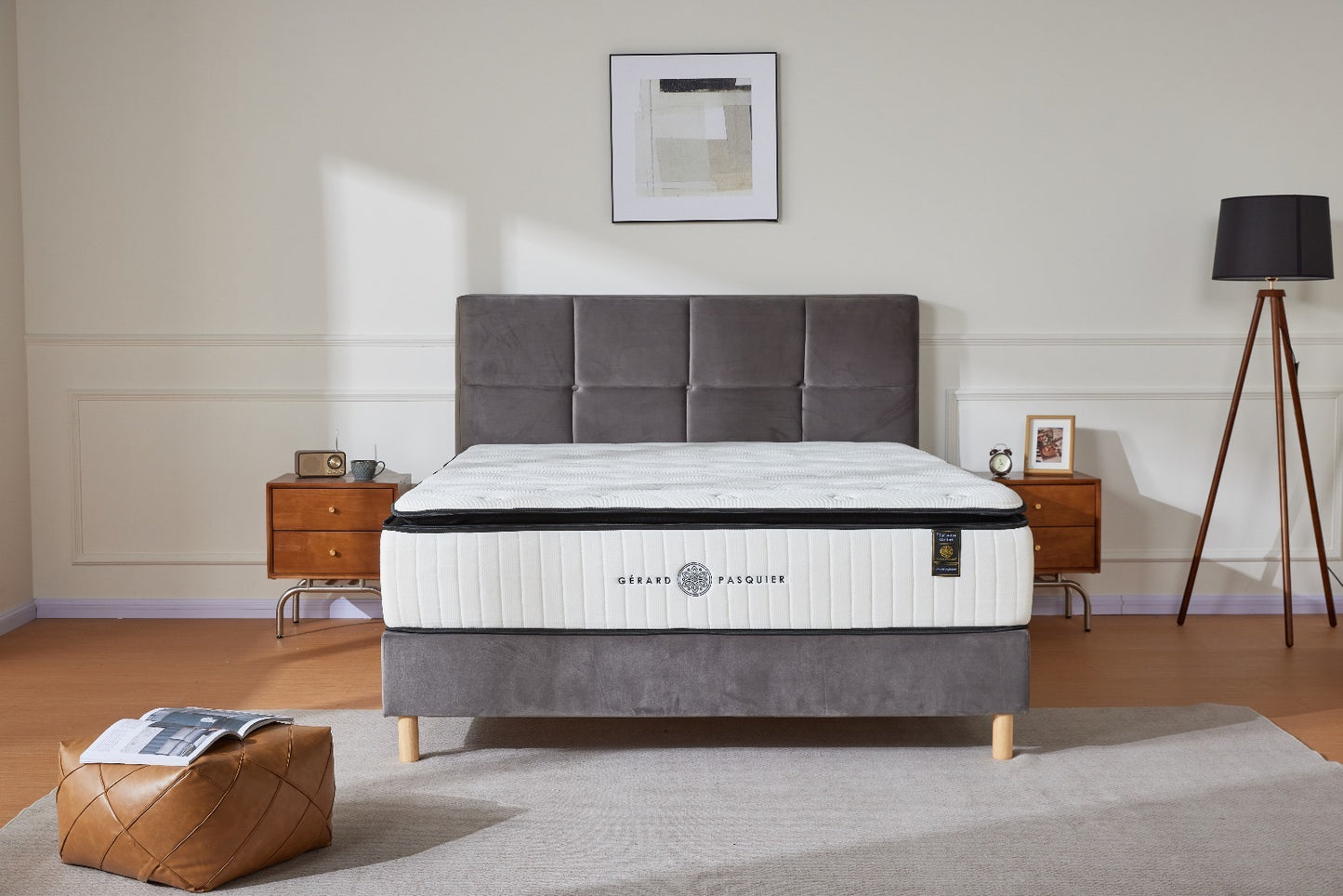 Matelas Roma ressort ensaché et mémoire de forme