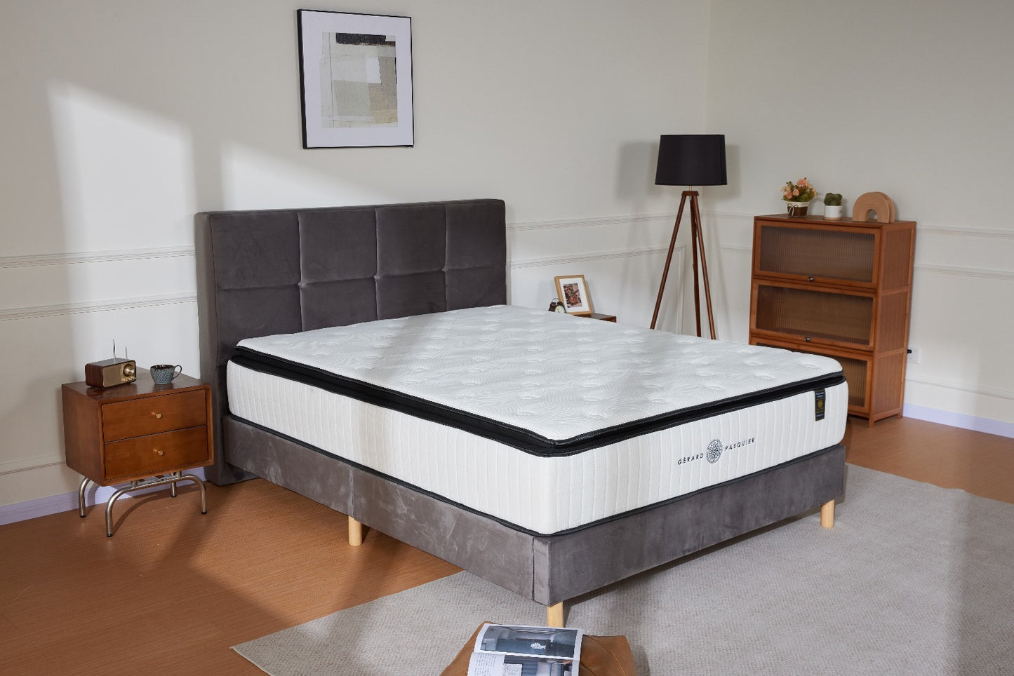 Matelas Roma ressort ensaché et mémoire de forme