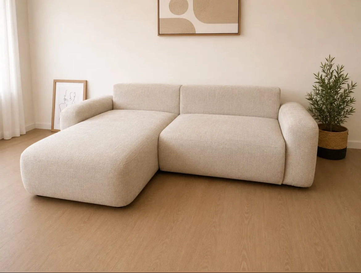 Canapé convertible BETIS Marbella beige