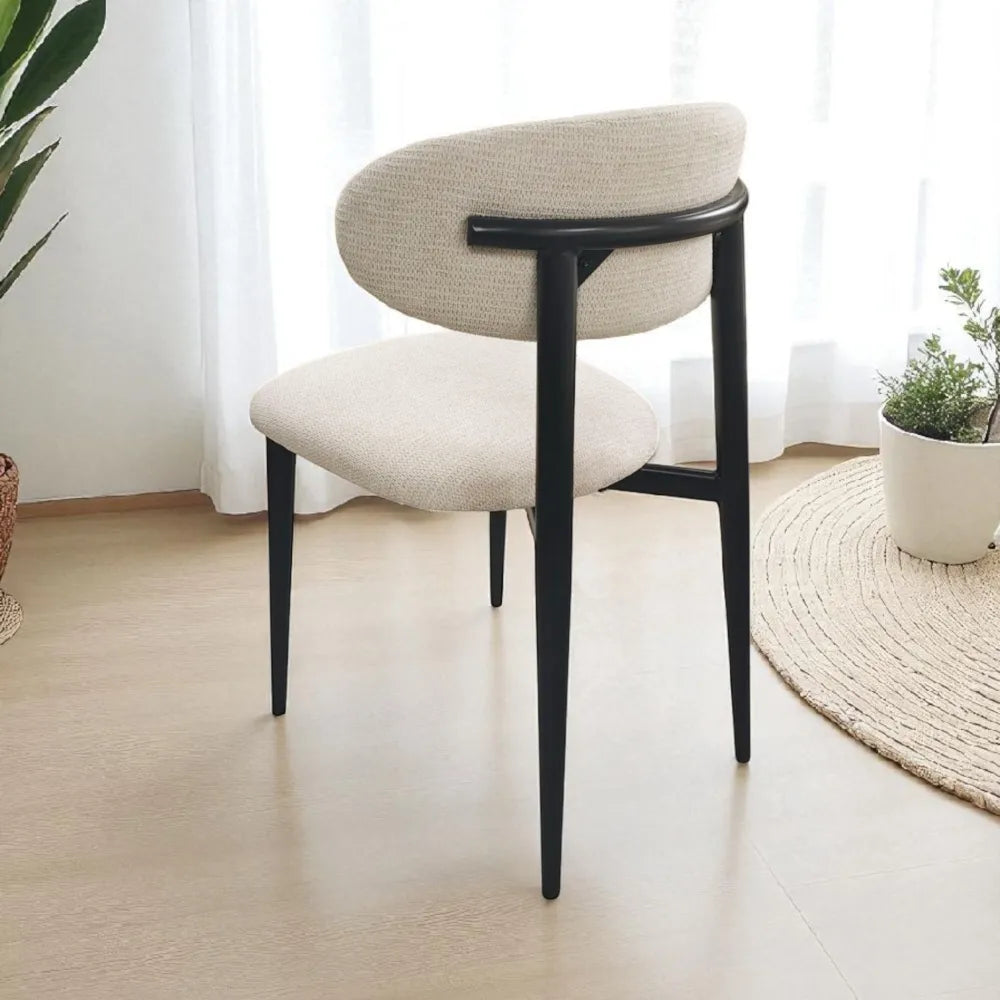 Lot de Chaises Bohème bois noir