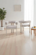 Chaise Liora velours pied noir