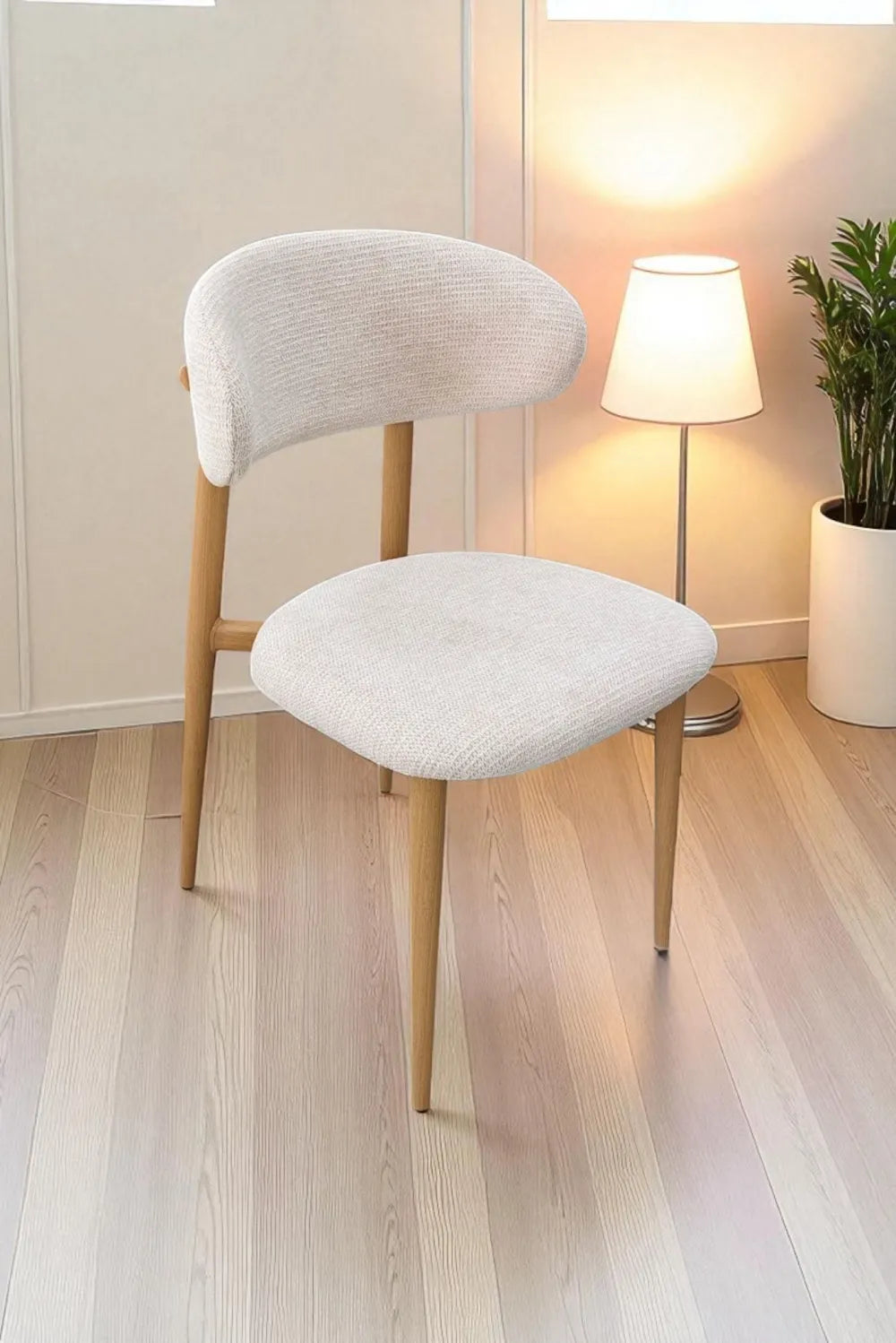 Lot de Chaises Bohème bois chêne