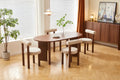Table à manger Ambre noyer MDF
