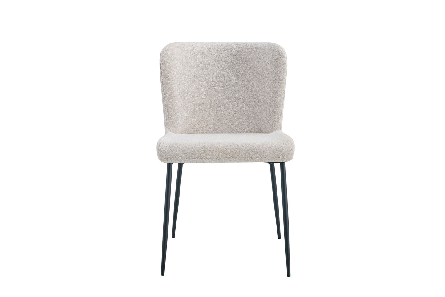 Lot de Chaises Lisa Tissu Marbella Creme