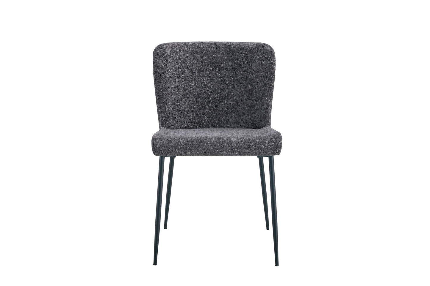 Chaise Lisa Tissu Marbella Gris foncé