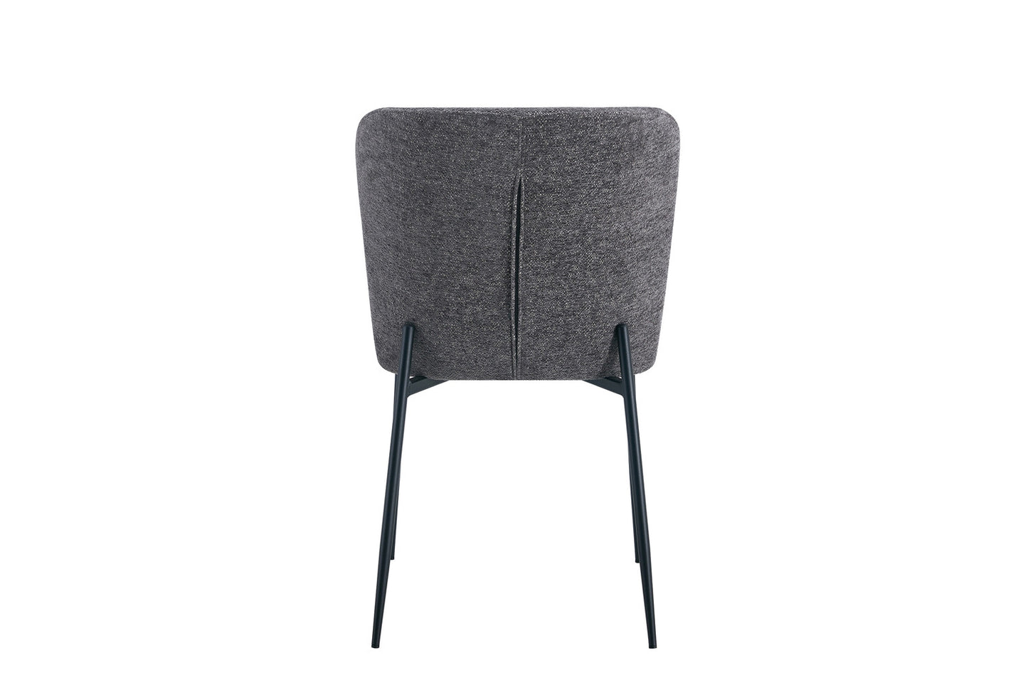 Chaise Lisa Tissu Marbella Gris foncé