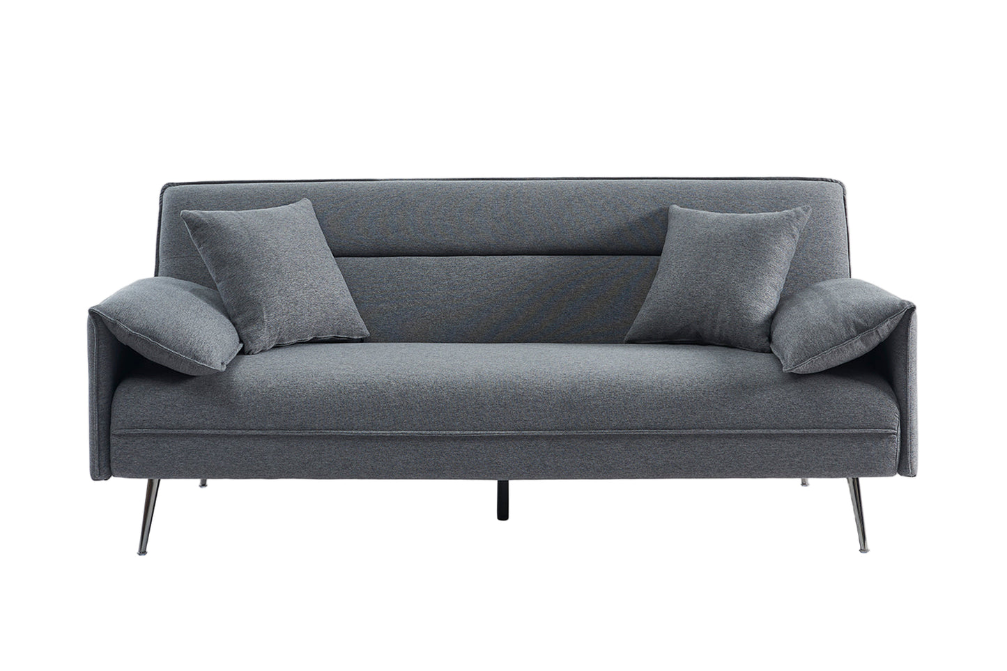 Canapé-Lit Uppsala Tissu Gris clic-clac