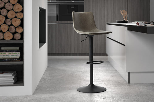 Tabouret de bar Trevi Gris