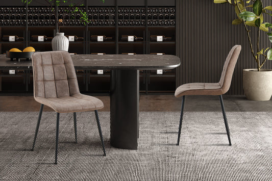 Chaise Furas Vintage Brun