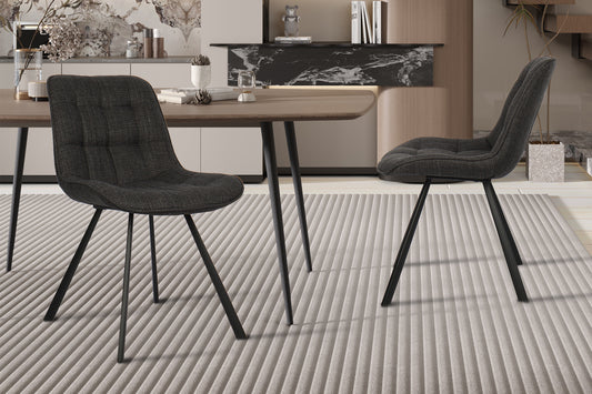 Chaise Ariba Gris foncé