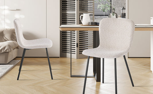 Chaise Susan Bouclé Sable