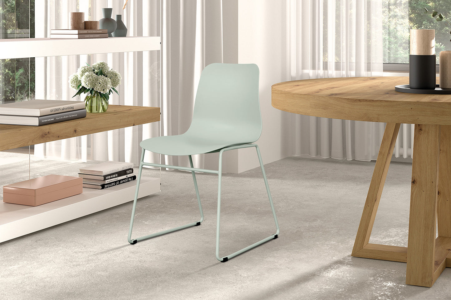 Chaise Marie Gris-Vert