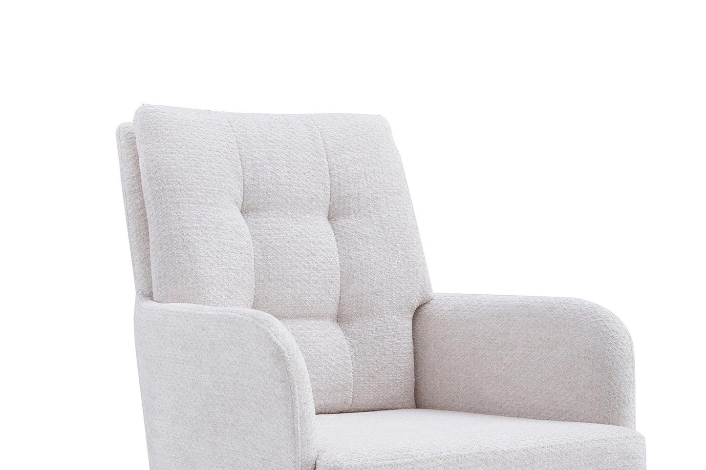 Chaise Granada Pivotant Tissu Ecru