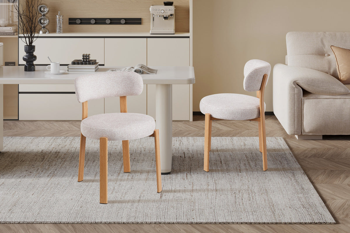 Chaise Julia Naturel – Tissu