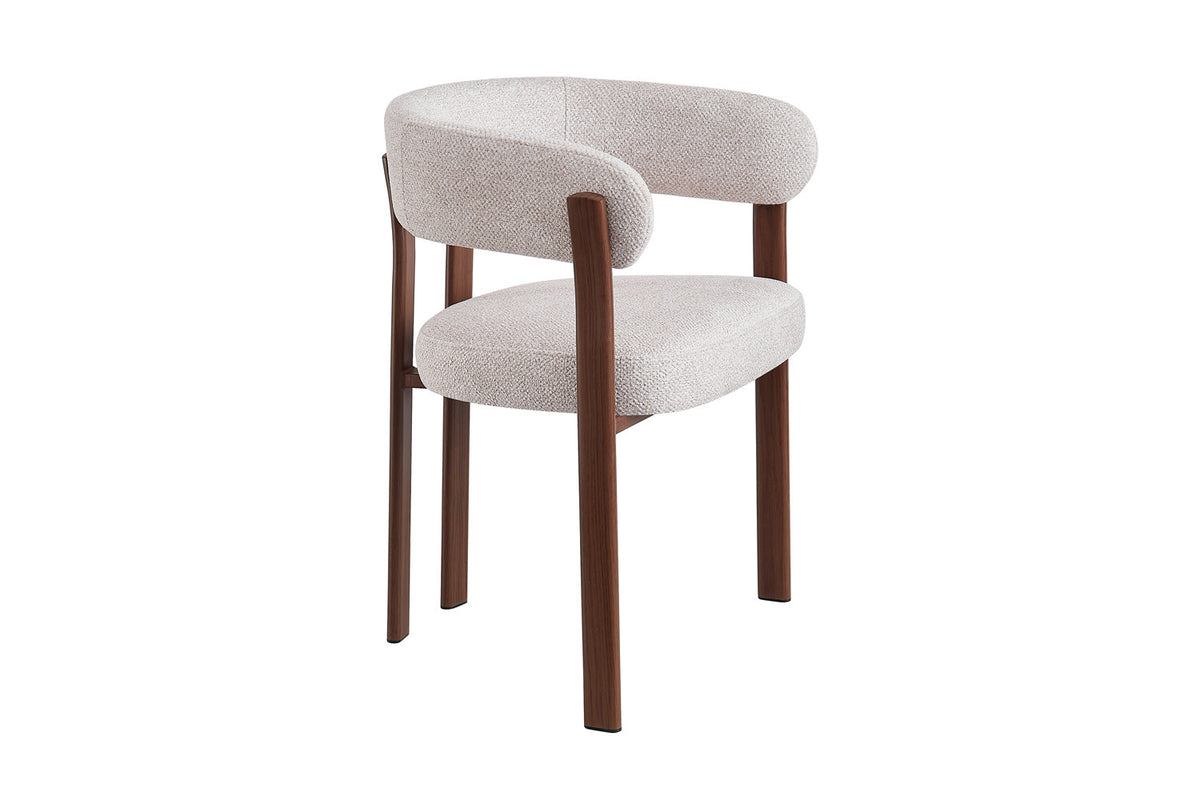 Chaise avec accoudoirs Julia Noyer – Tissu