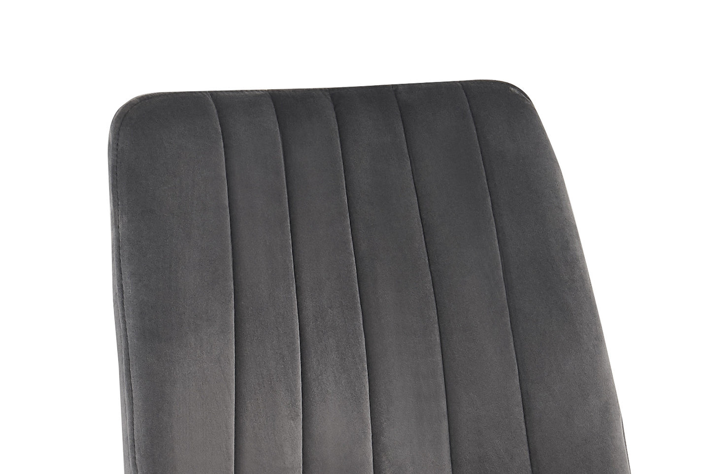 Chaise Willis Velours Gris