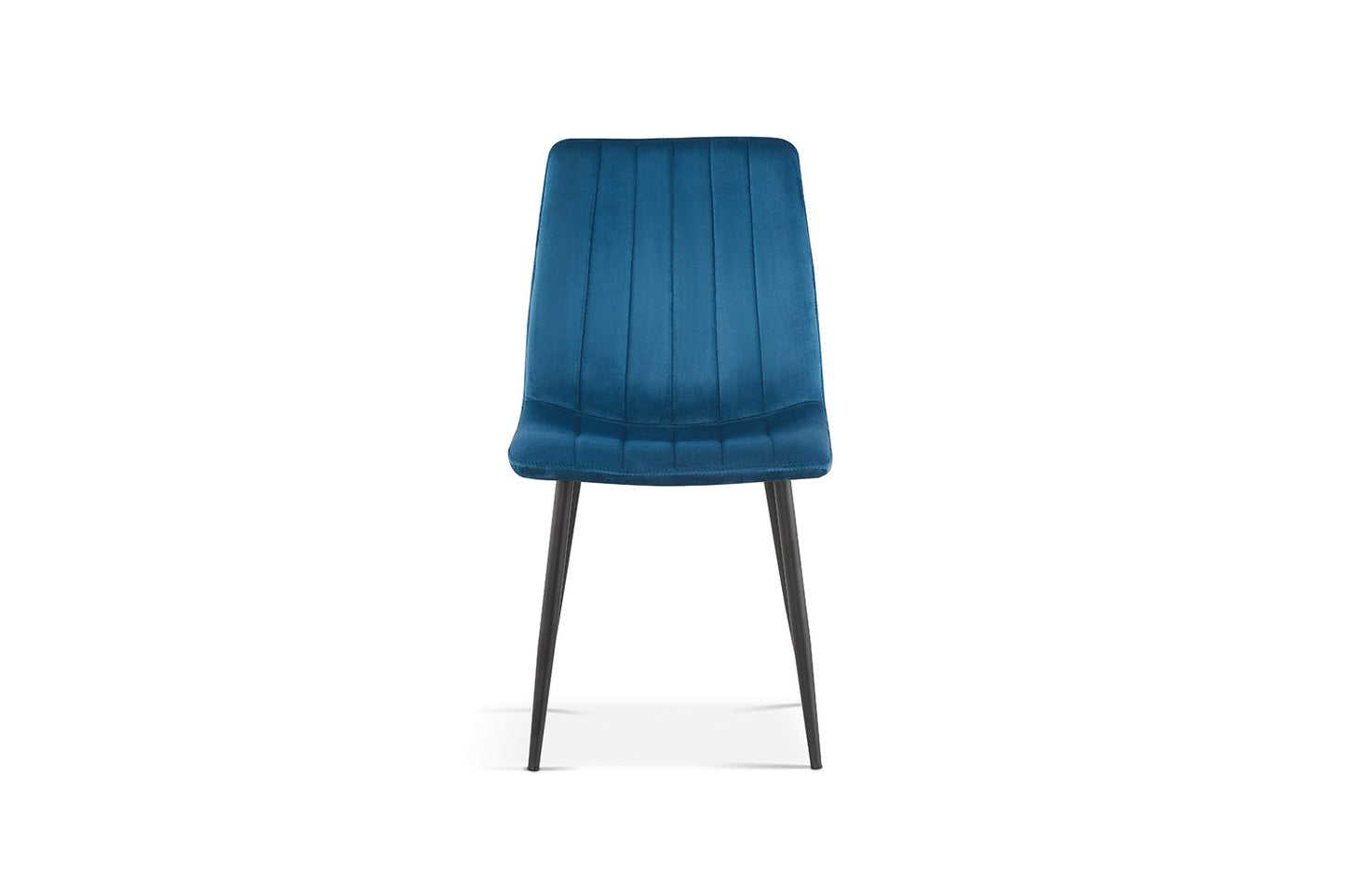 Chaise Willis Velours Bleu
