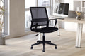 Chaise de bureau Dylan maille respirante Noir