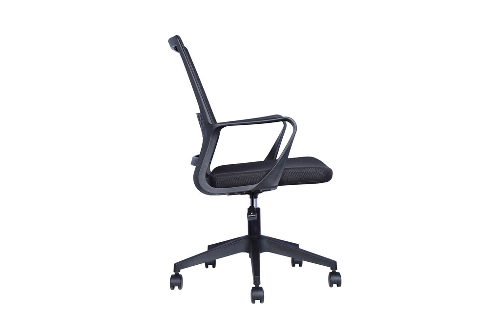 Chaise de bureau Dylan maille respirante Noir