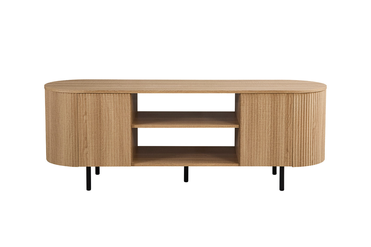 Meuble TV Lagos 160 cm Décor Chêne Naturel