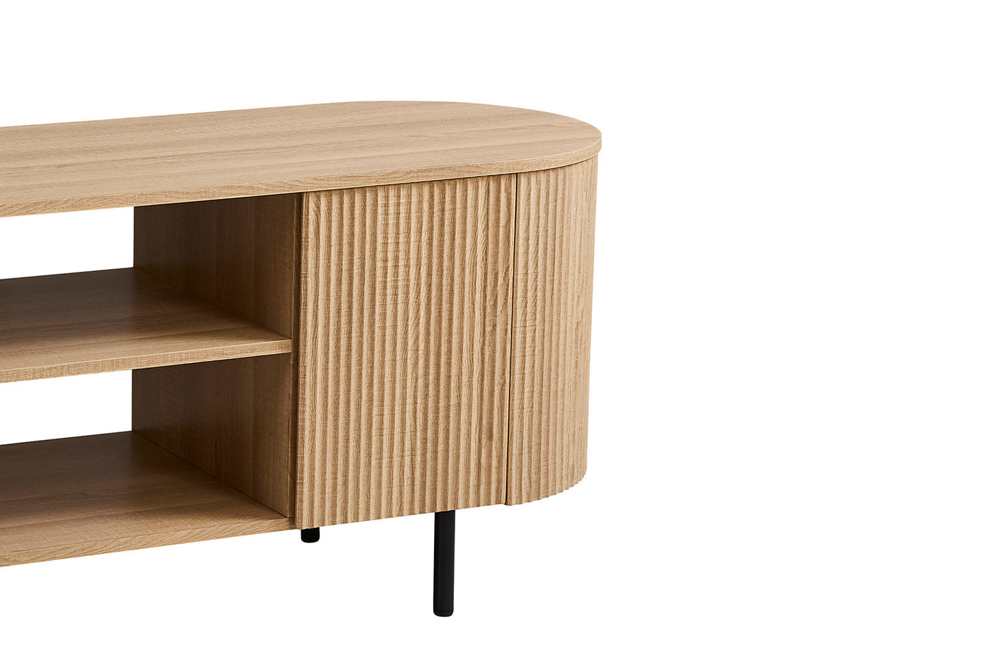 Meuble TV Lagos 160 cm Décor Chêne Naturel