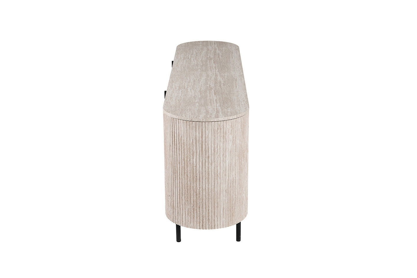 Bahut Lagos 200 cm Décor Travertin Beige