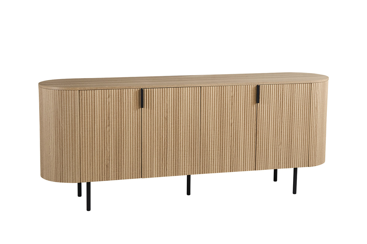 Bahut Lagos 200 cm Décor Chêne Naturel
